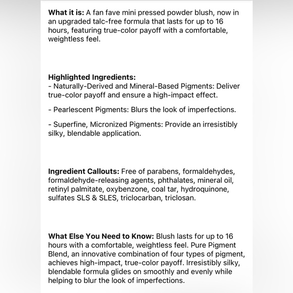 🌸 NARS Mini Powder Blush - Orgasm - Picture 8 of 8